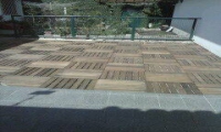 Deck em placas 50X50CM