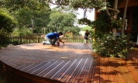 Deck de madeiras Macanhão